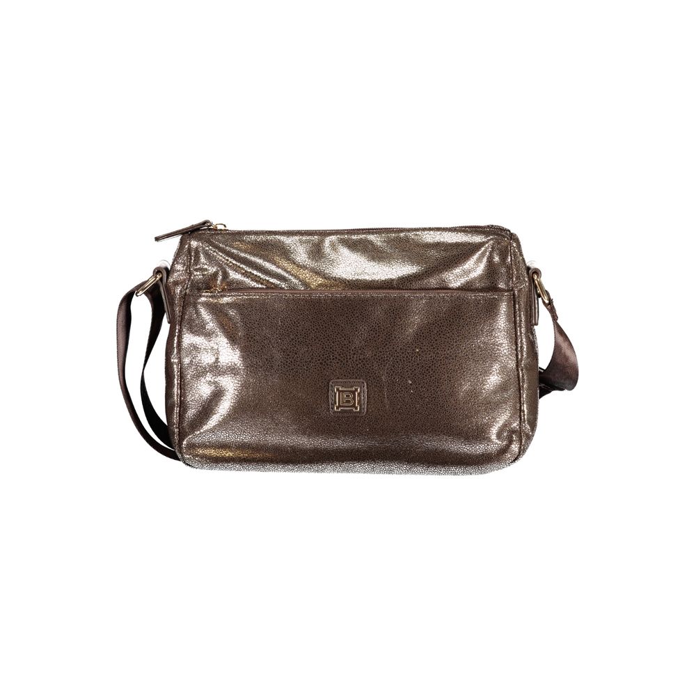 Laura Biagiotti Bronze Polyester Damenhandtasche