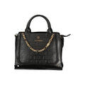 Laura Biagiotti Schwarze PVC-Handtasche für Damen
