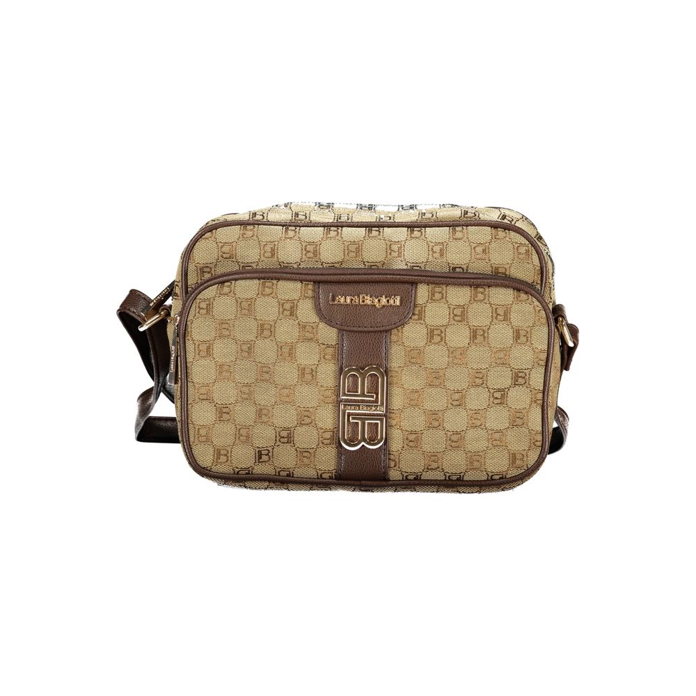 Laura Biagiotti Beige Polyester Handtasche für Damen