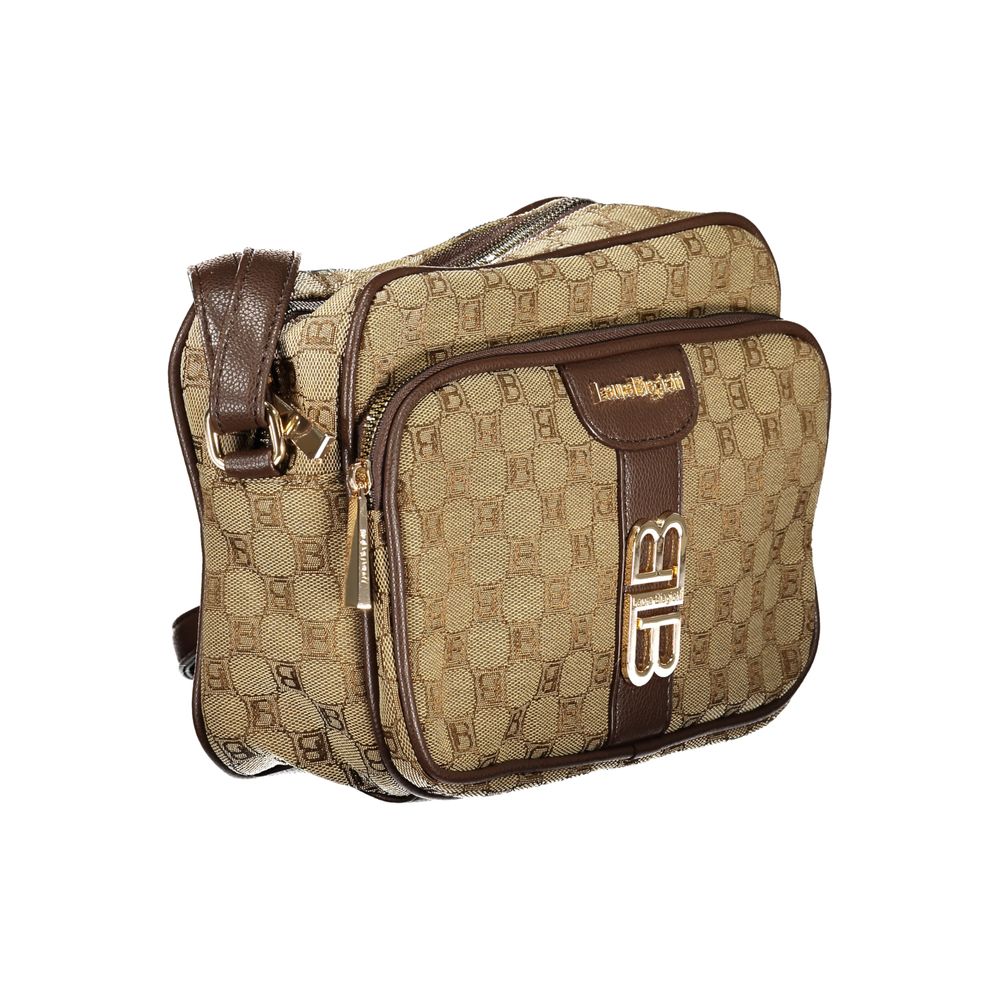 Laura Biagiotti Beige Polyester Handtasche für Damen