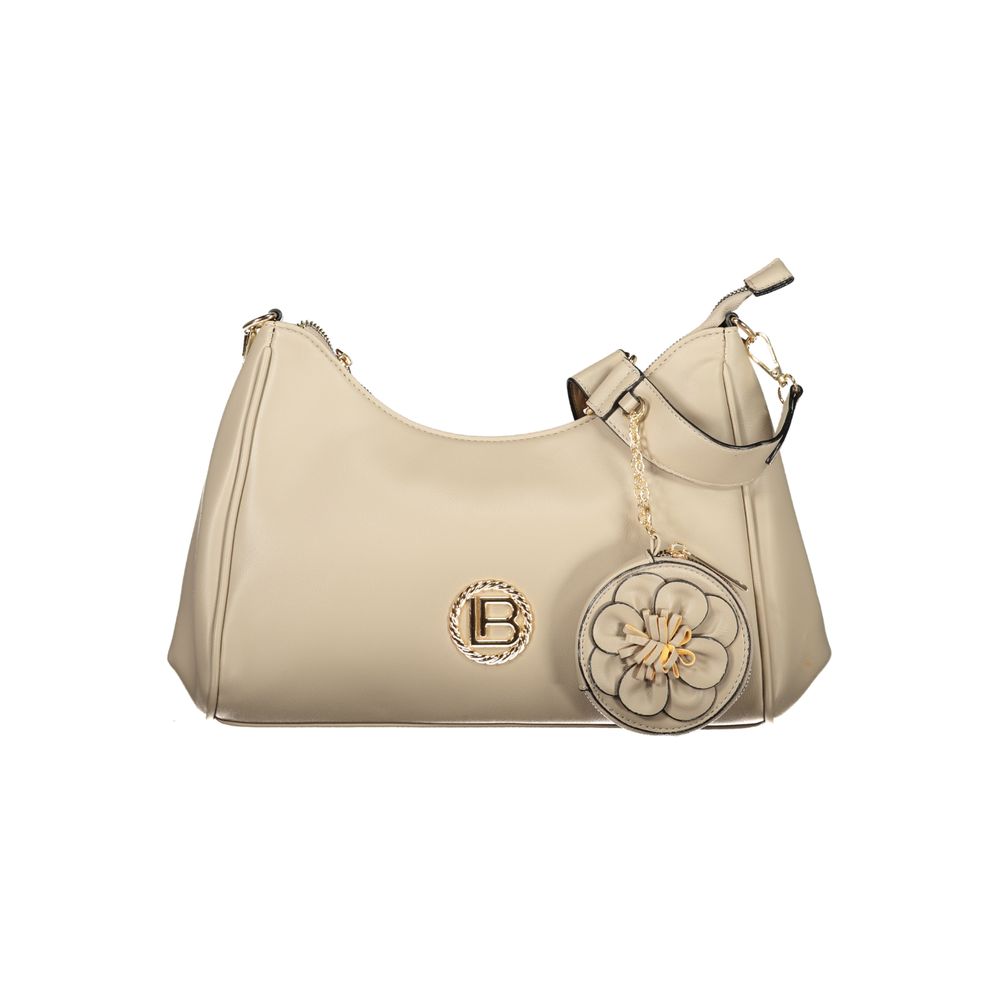 Laura Biagiotti Beige PVC-Handtasche für Damen