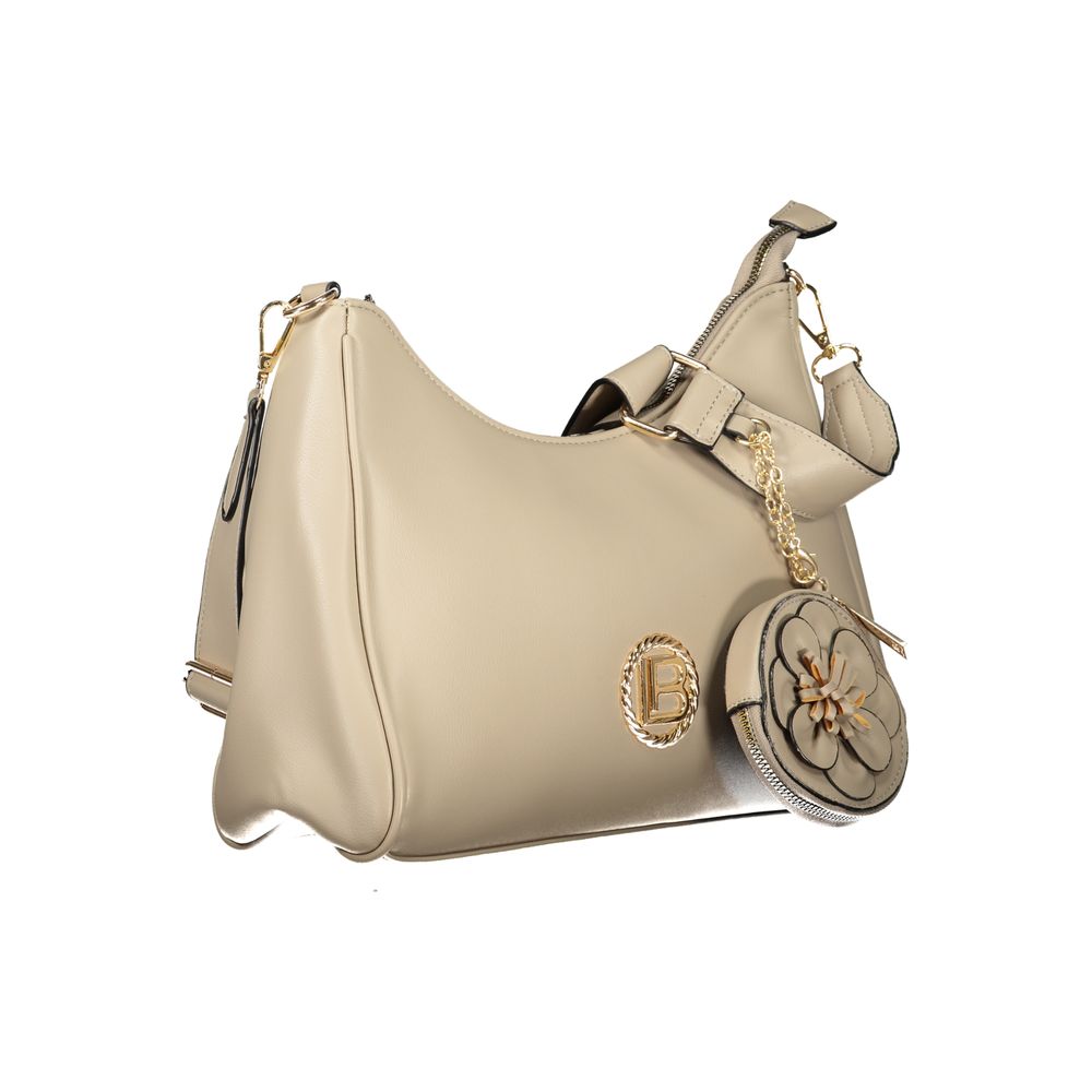 Laura Biagiotti Beige PVC-Handtasche für Damen