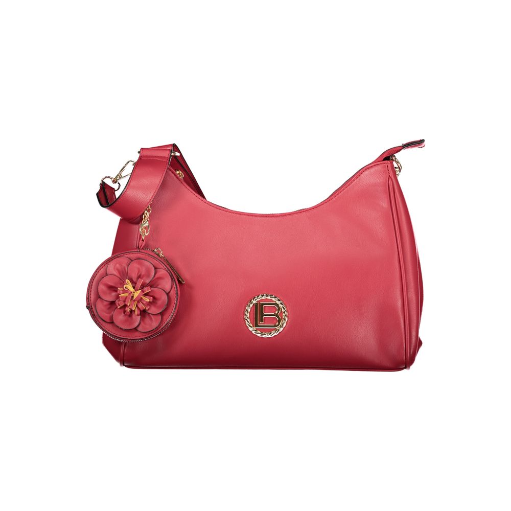 Laura Biagiotti Rote PVC-Handtasche für Damen