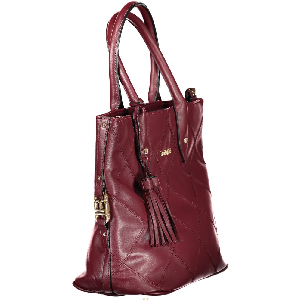 Laura Biagiotti Rote PVC-Handtasche für Damen