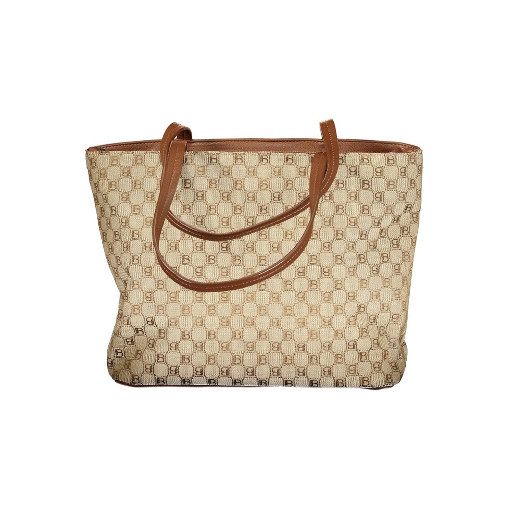 Laura Biagiotti Beige Polyester Handtasche für Damen