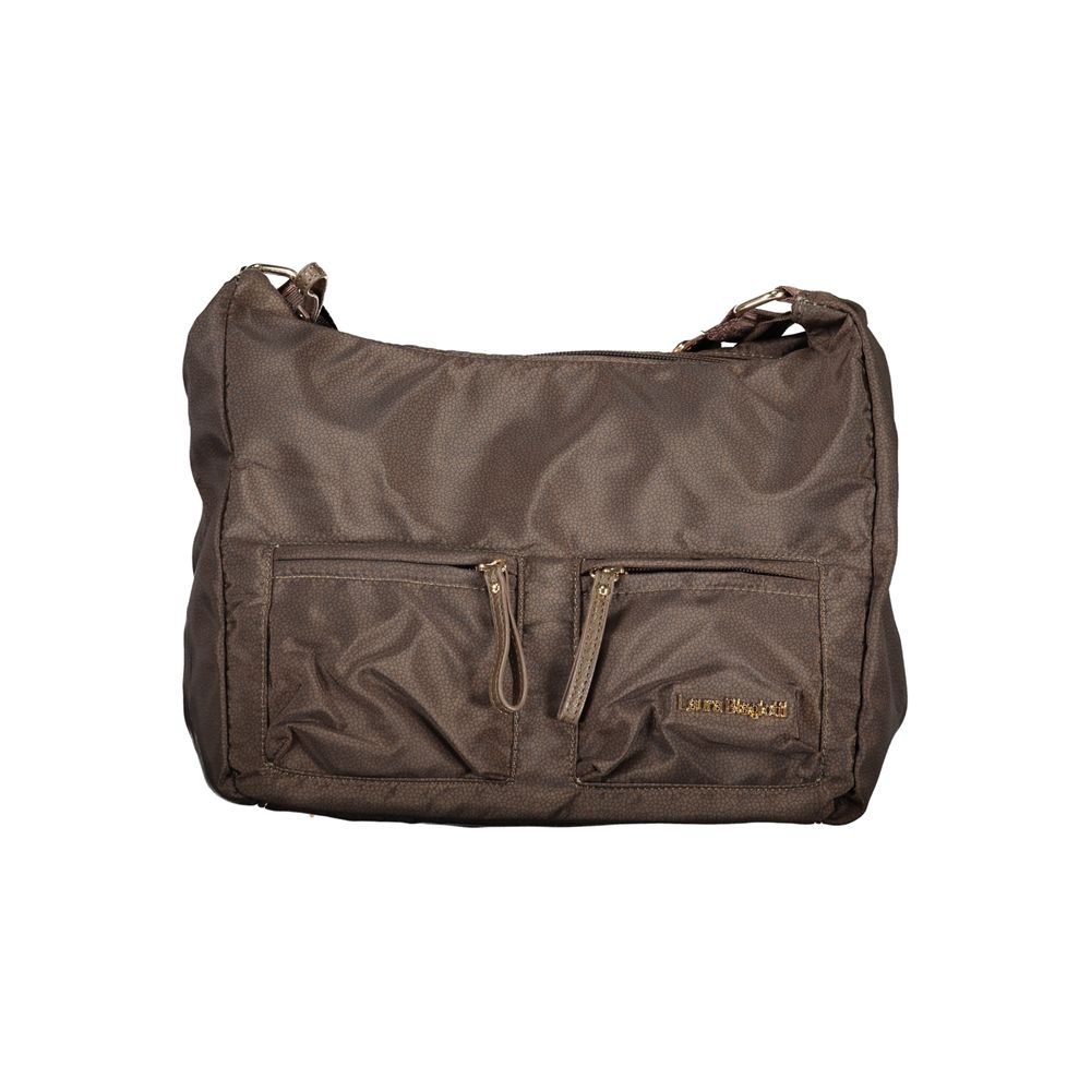 Laura Biagiotti Braune Polyester-Handtasche für Damen