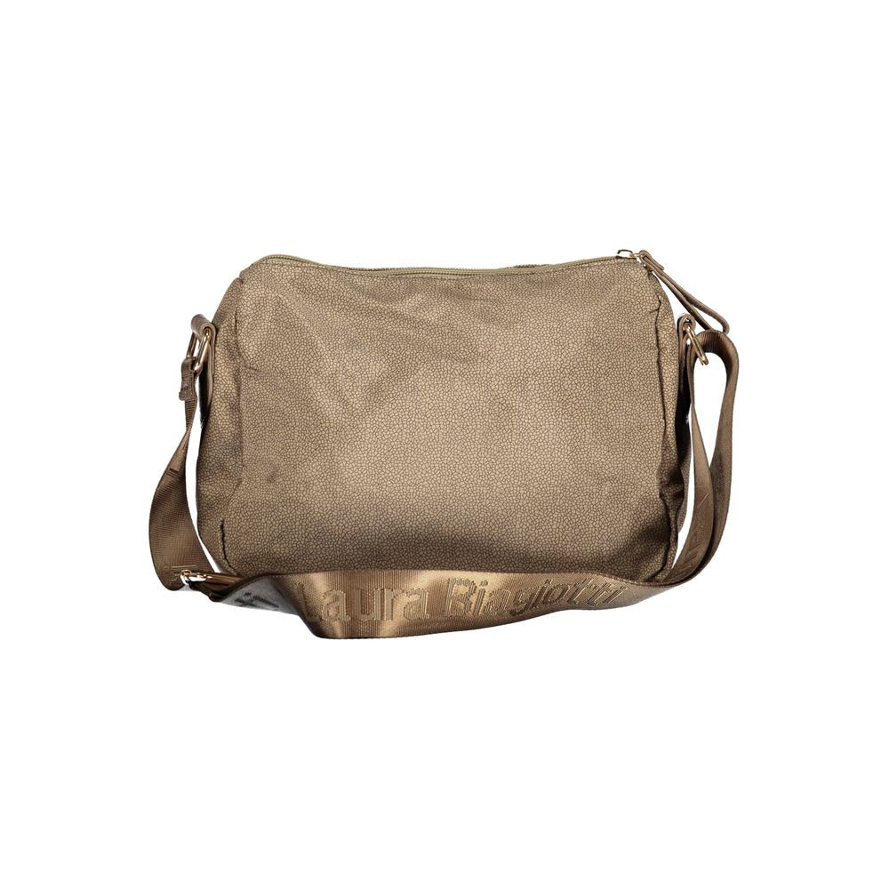 Laura Biagiotti Beige Polyester Damenhandtasche