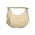 Laura Biagiotti Beigefarbene PVC-Handtasche für Damen