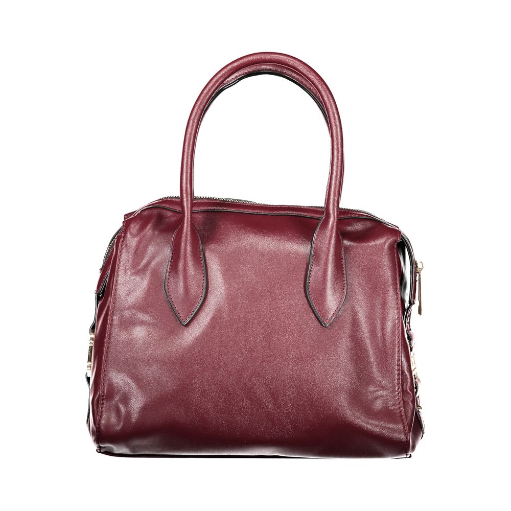 Laura Biagiotti Rote PVC-Handtasche für Damen