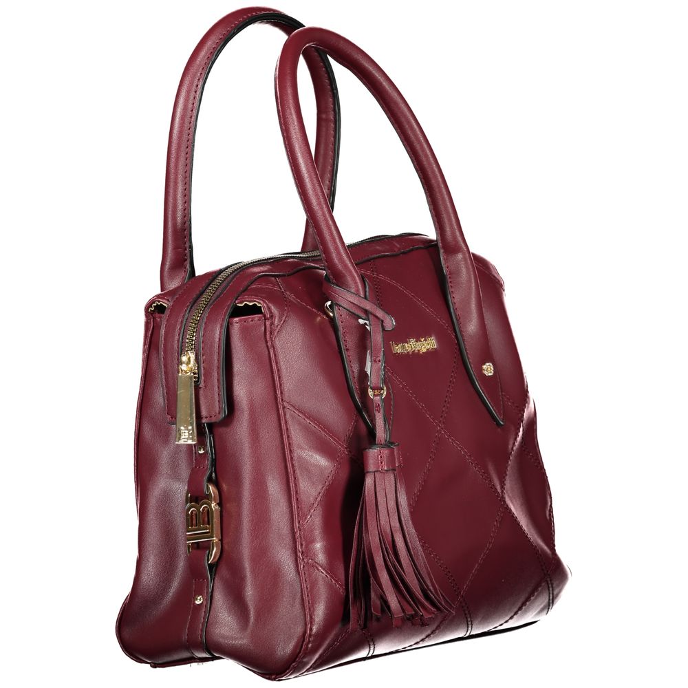 Laura Biagiotti Rote PVC-Handtasche für Damen