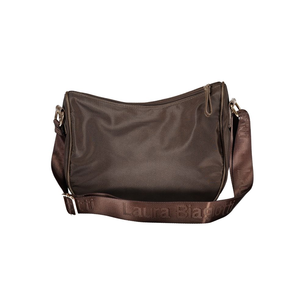 Laura Biagiotti Braune Polyester-Handtasche für Damen
