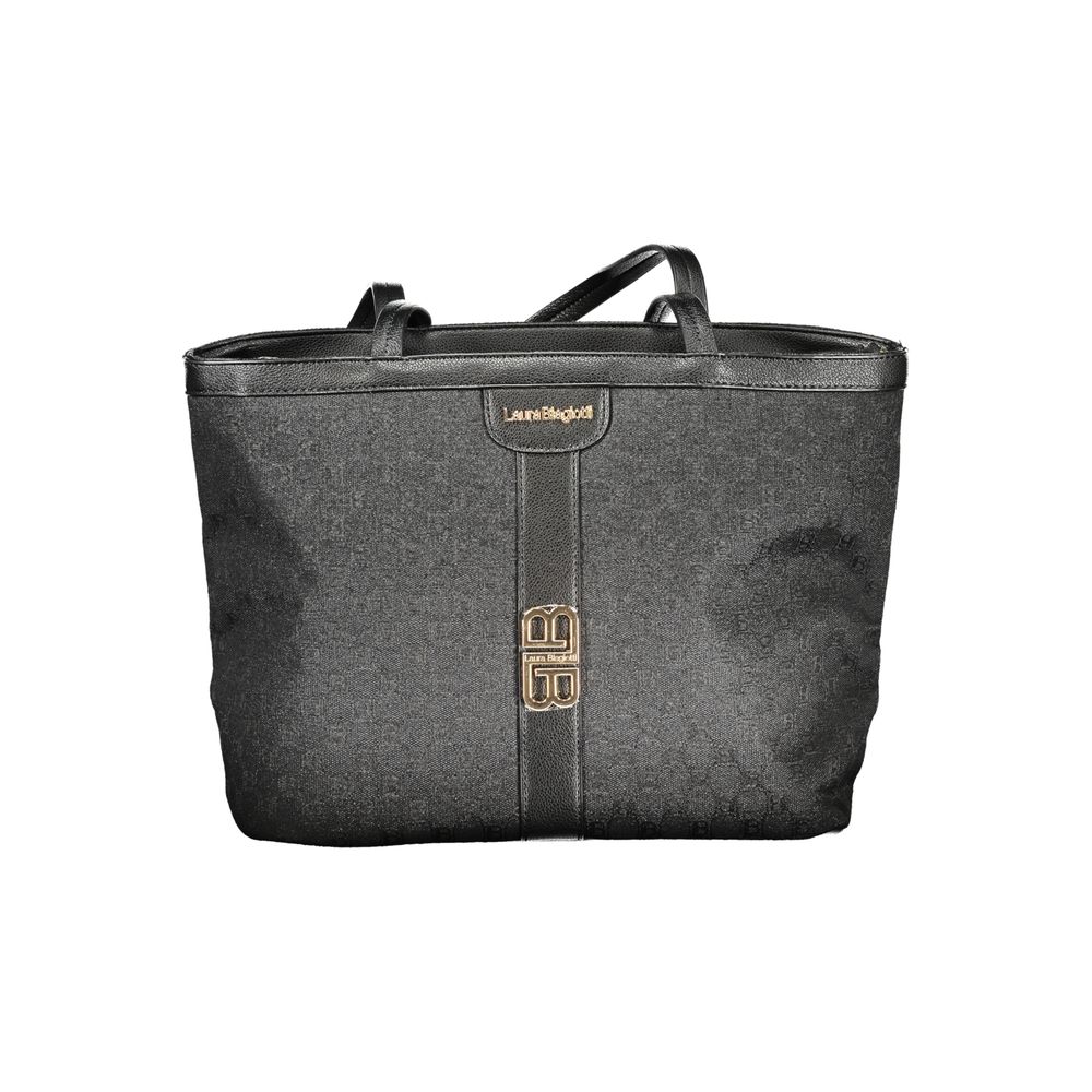 Laura Biagiotti Schwarze Polyester-Handtasche für Damen
