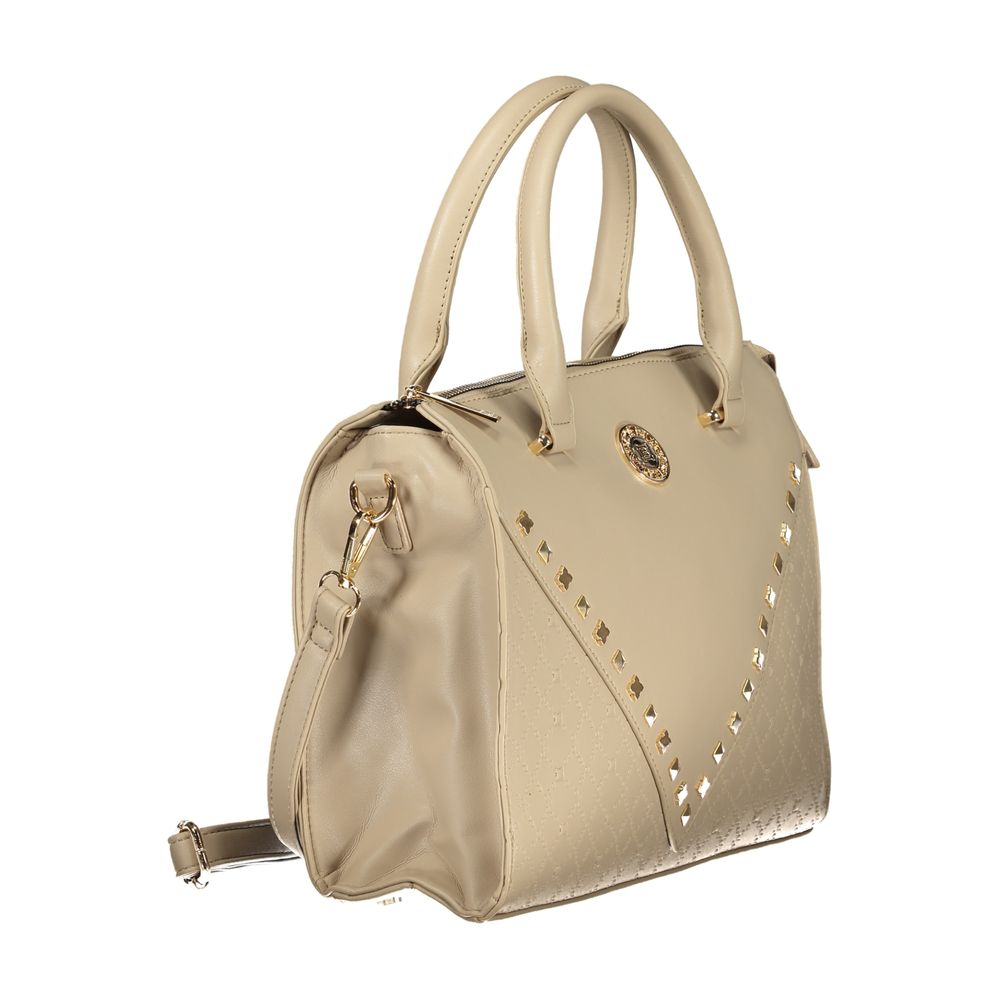 Laura Biagiotti Beige PVC-Handtasche für Damen