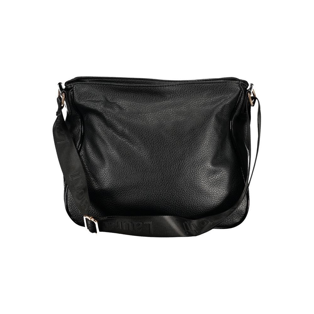 Laura Biagiotti Schwarze PVC-Handtasche für Damen