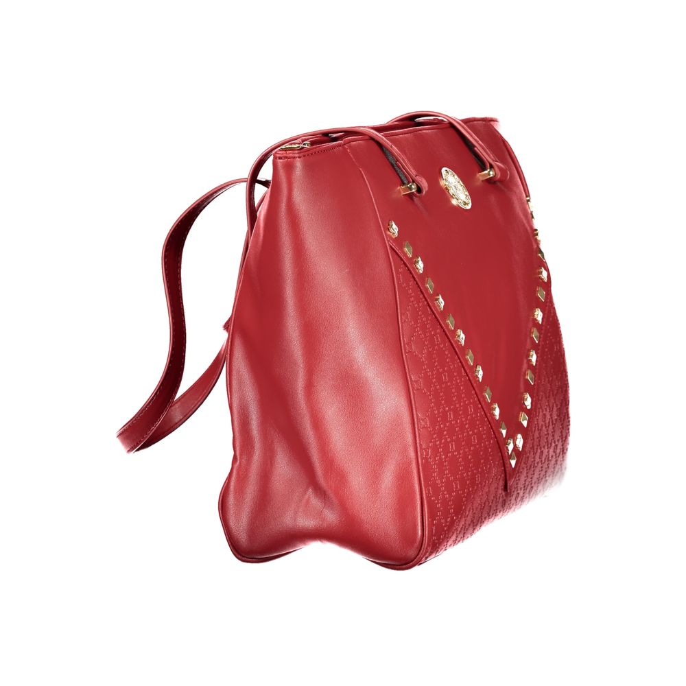 Laura Biagiotti Rote PVC-Handtasche für Damen