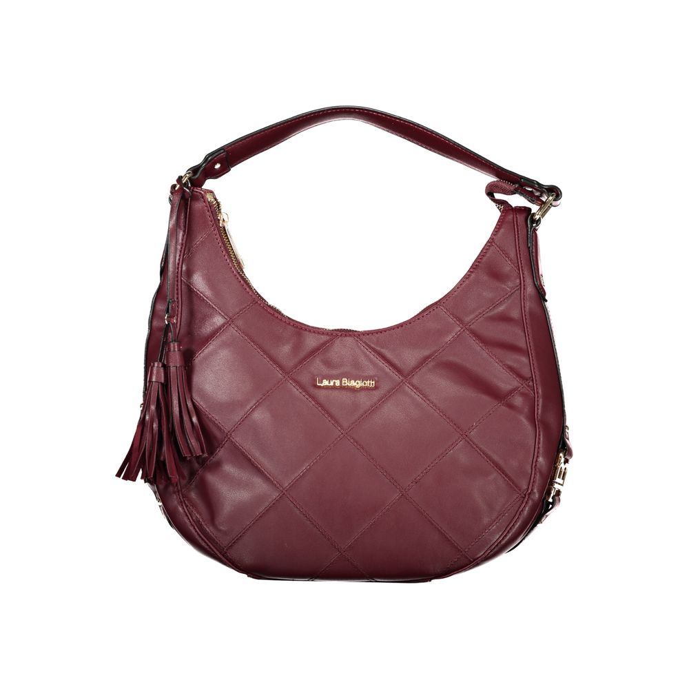 Laura Biagiotti Rote PVC-Handtasche für Damen