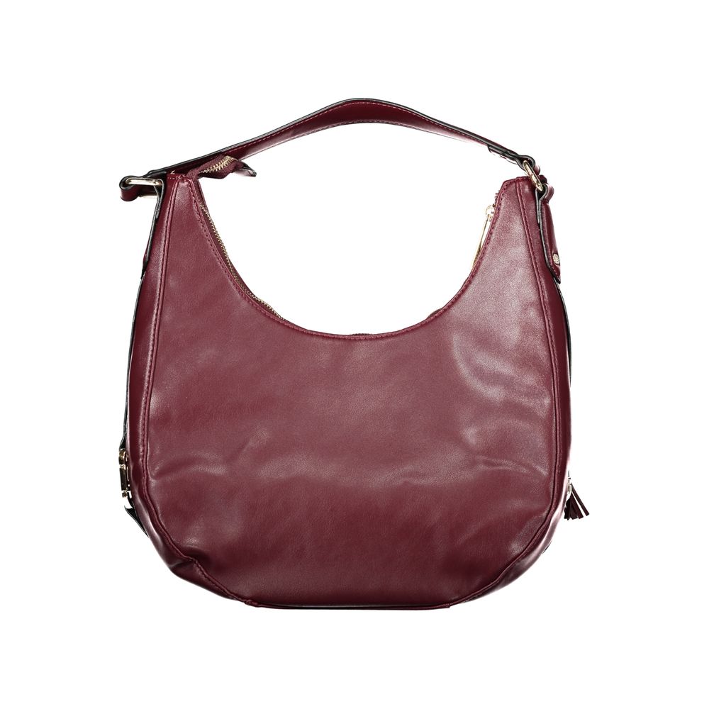Laura Biagiotti Rote PVC-Handtasche für Damen