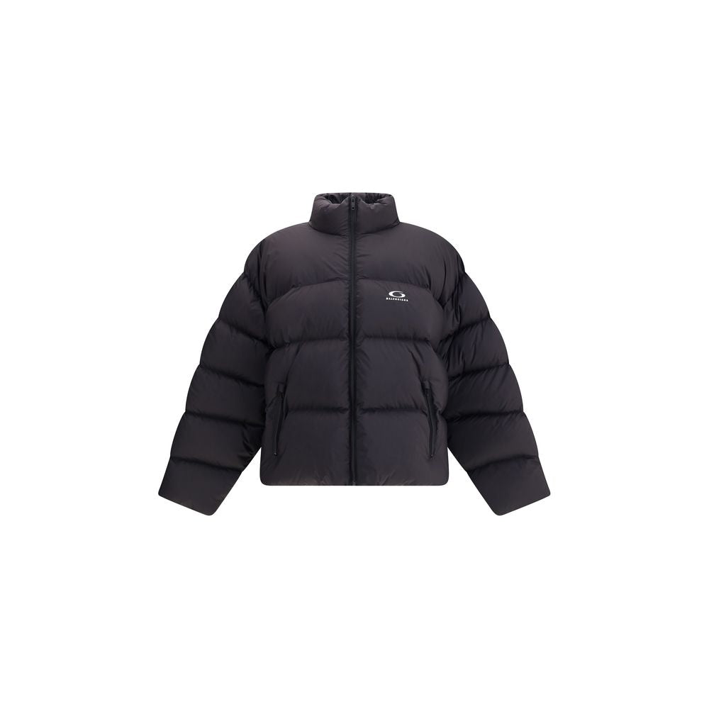 Balenciaga Schwarze Polyamid-Jacke