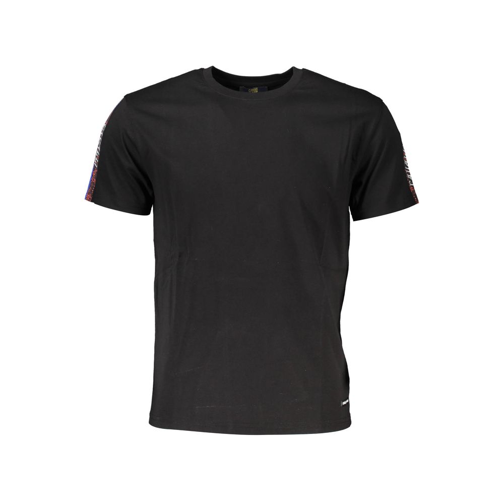 Cavalli Class Baumwoll-T-Shirt in Schwarz