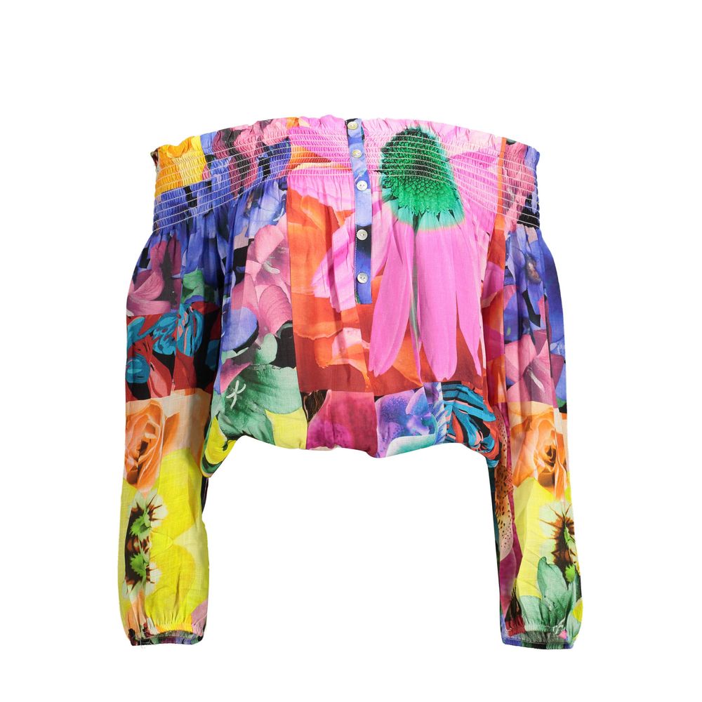 Desigual Rosa Viskose-T-Shirt