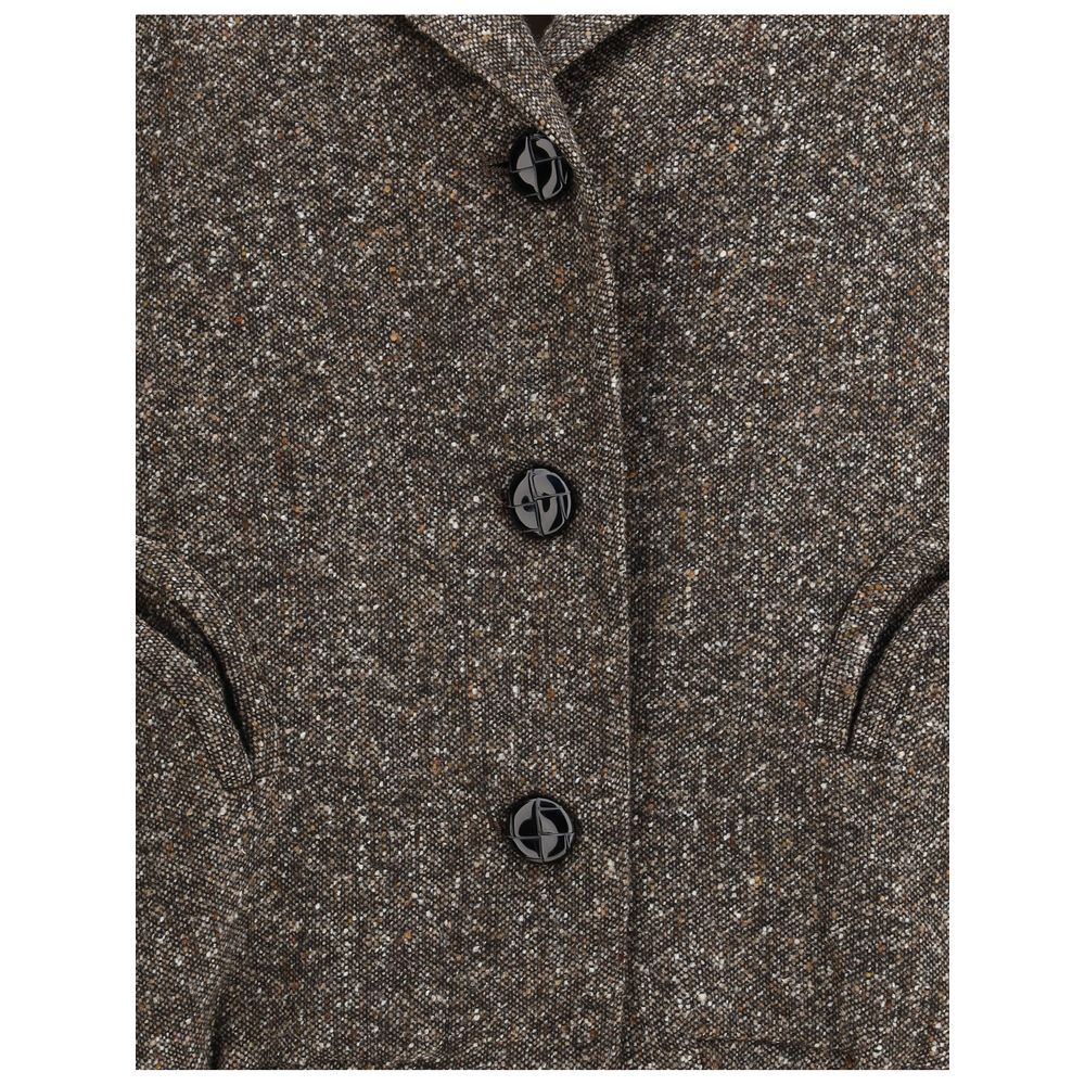 Blazé Milano Brauner Polyester-Bomber