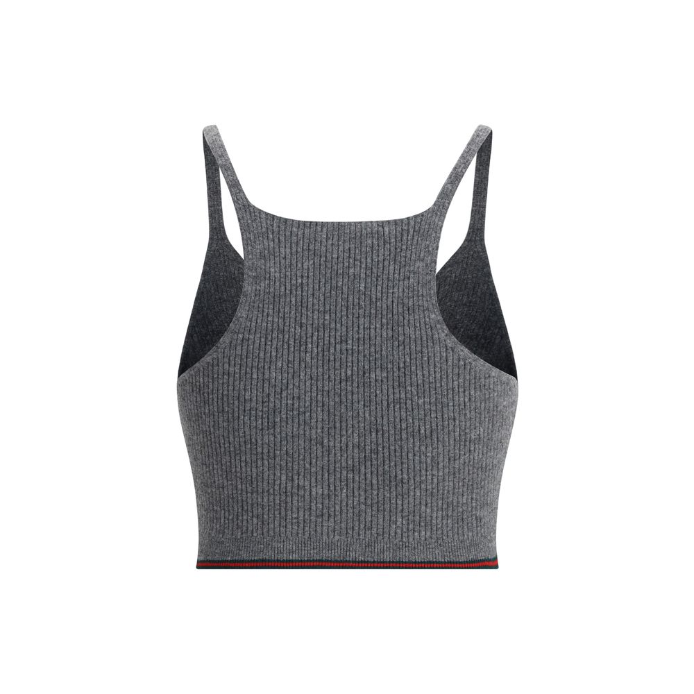 Gucci Graues Woll-Top