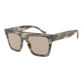 Giorgio Armani Brown Acetate Sunglasses