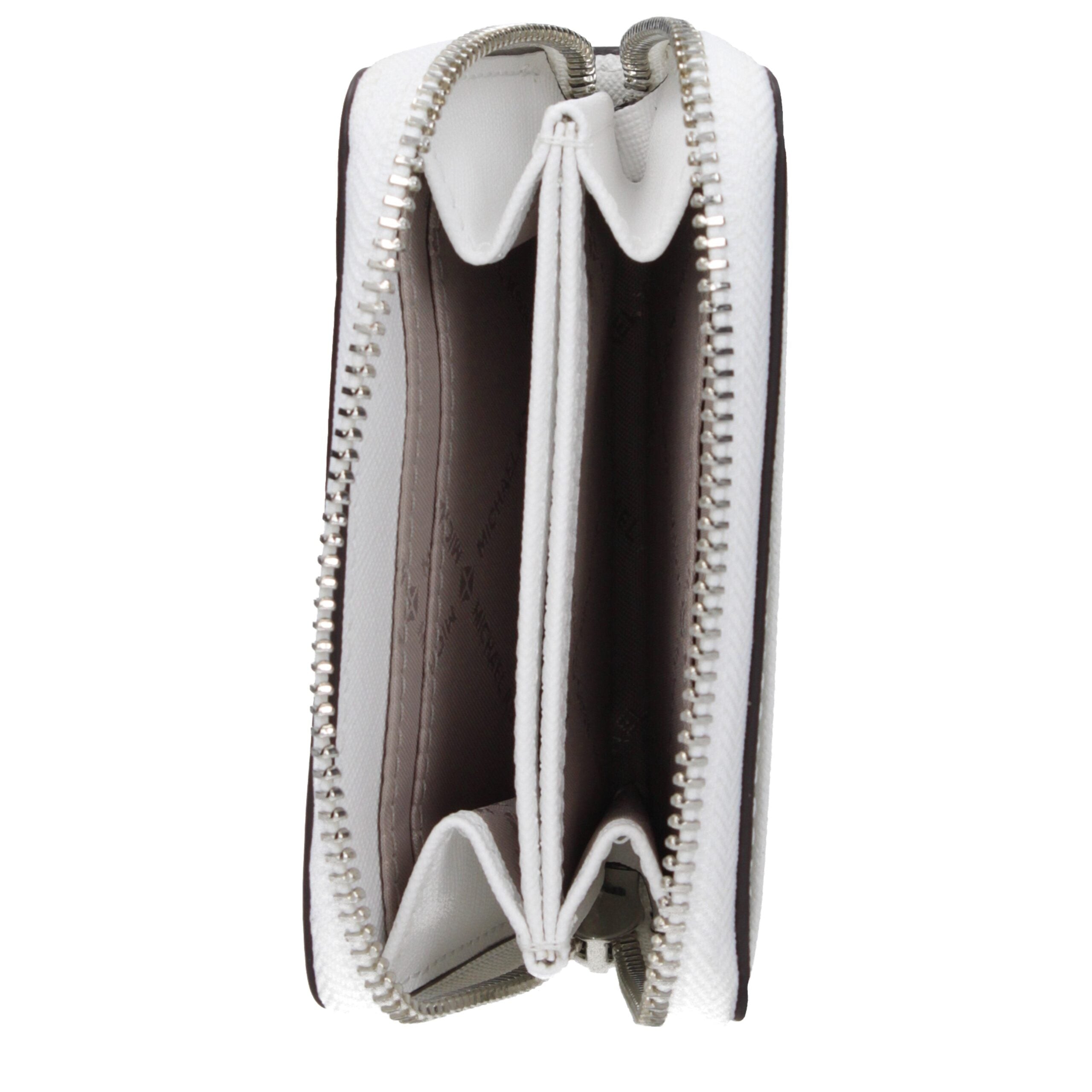 Michael Kors Weißer Leder-Kartenhalter