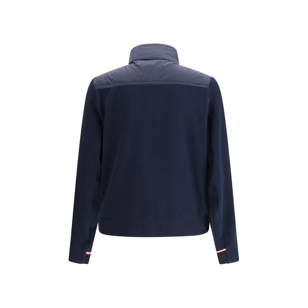 Moncler Grenoble Blaue Polyester-Langjacke