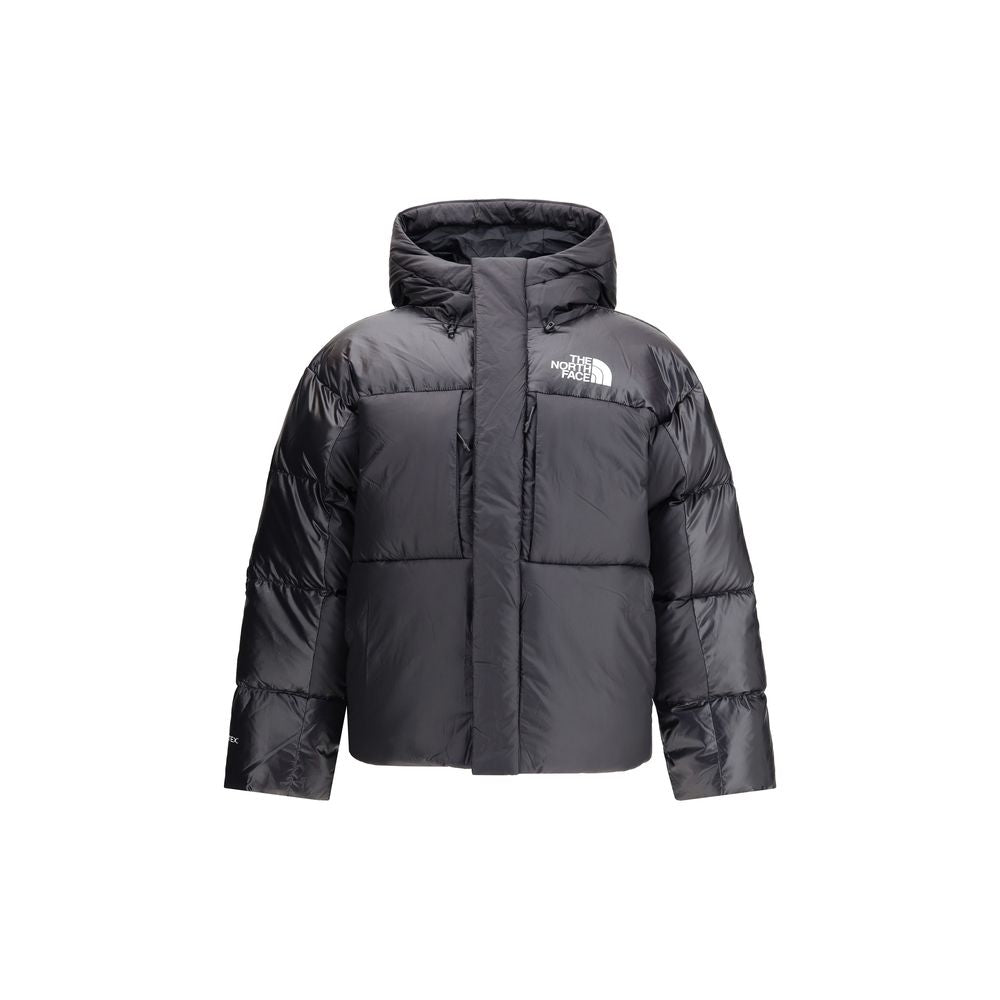 The North Face Schwarze Nylon-Jacke in voller Länge
