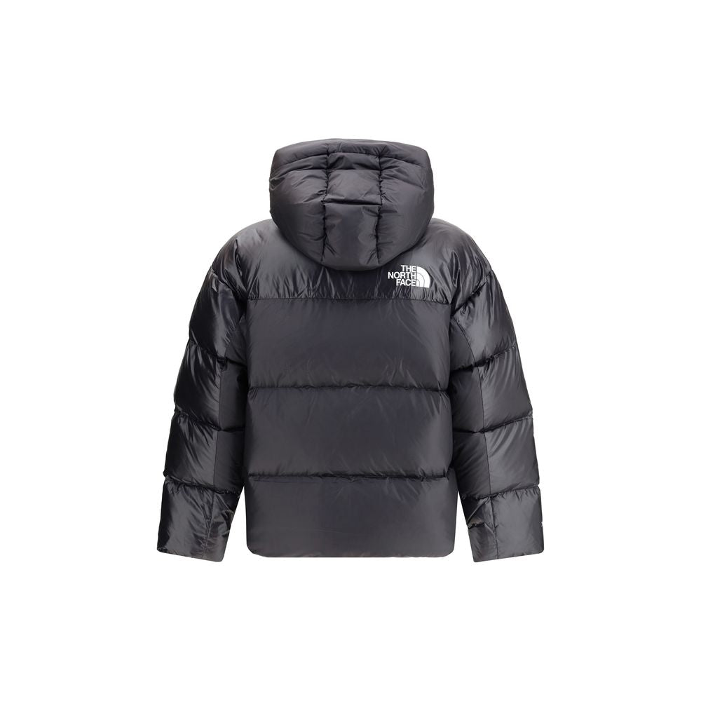 The North Face Schwarze Nylon-Jacke in voller Länge