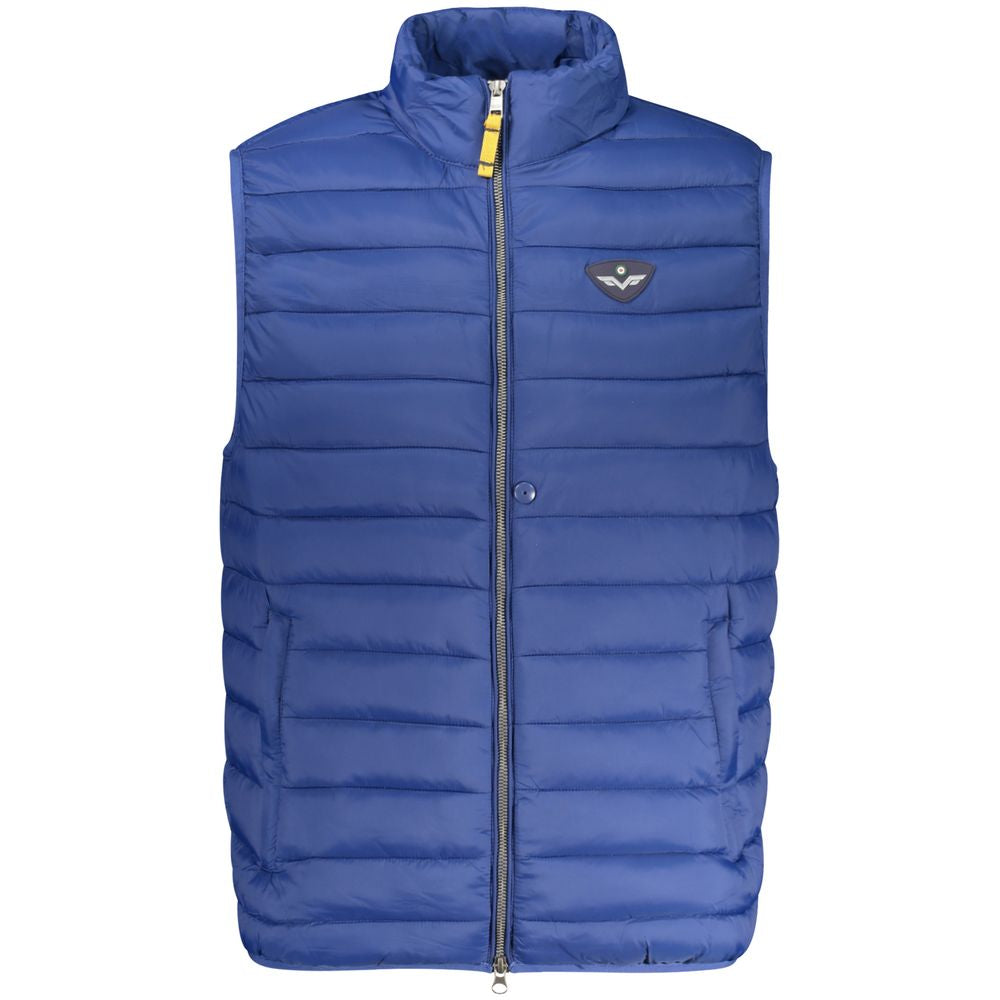 Armata Di Mare Blaue Polyamid-Herrenjacke