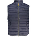 Armata Di Mare Blaue Polyamid-Herrenjacke