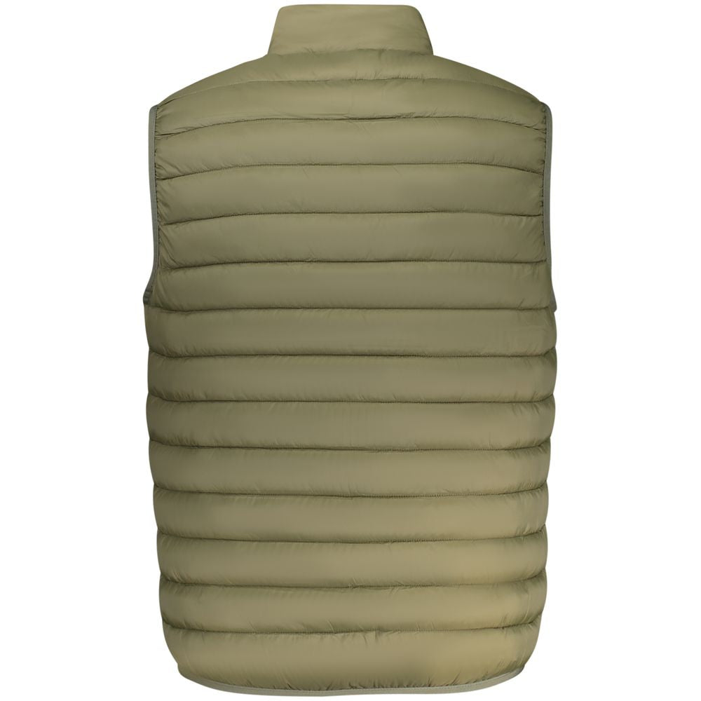 Armata Di Mare Grüne Polyamid-Weste für Herren