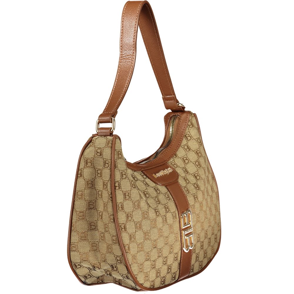 Laura Biagiotti Beige Polyester-Handtasche für Damen