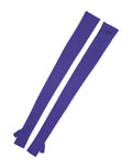 Dolce & Gabbana Violet Wool Fingerless Elbow Length Mitten Gloves