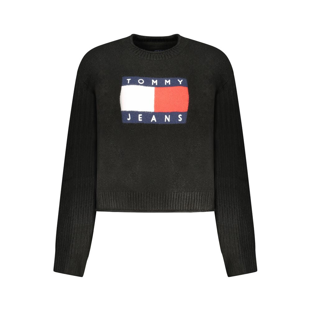 Tommy Hilfiger Schwarzer Wollpullover für Damen