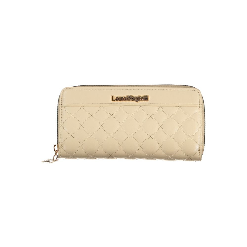 Laura Biagiotti Beige Polyethylen-Geldbörse für Damen