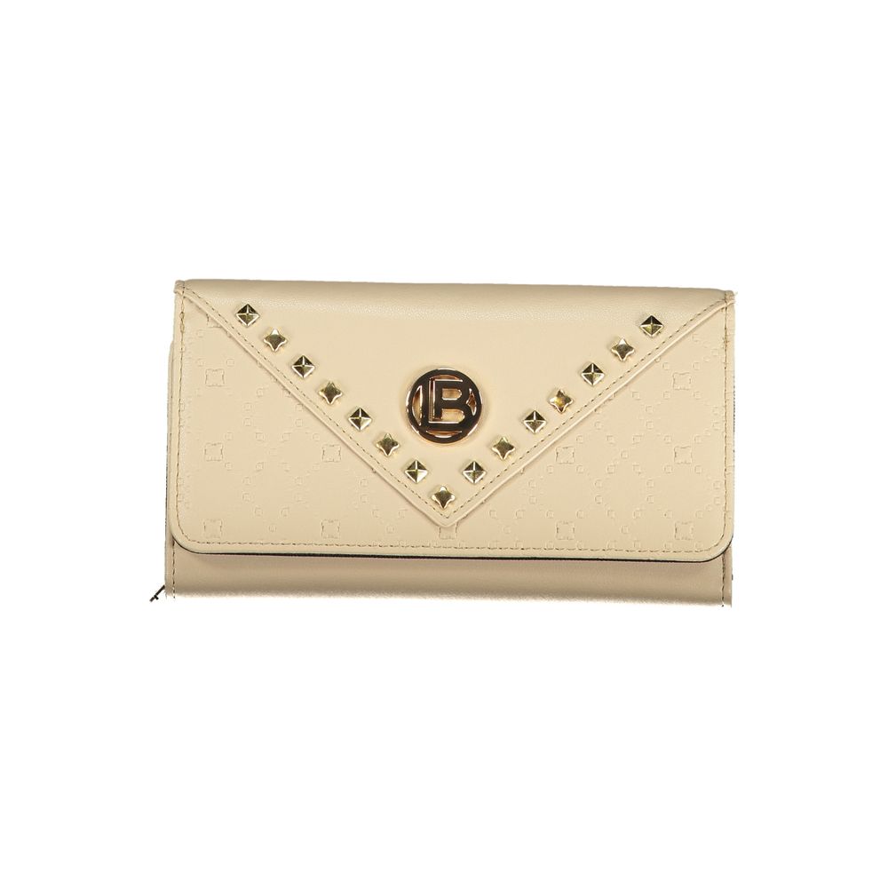 Laura Biagiotti Beige Polyethylen-Geldbörse für Damen