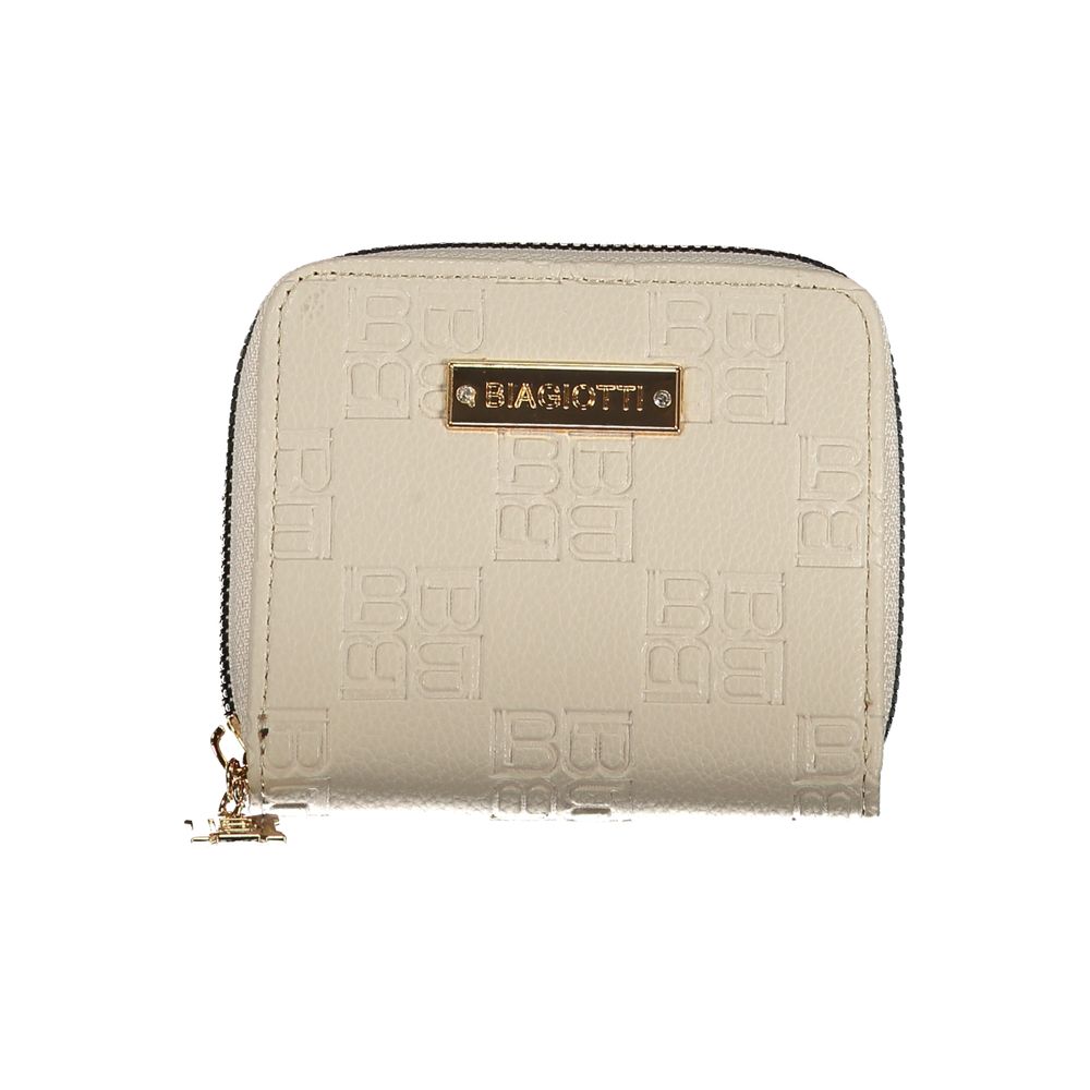 Laura Biagiotti Beige Polyethylen Damenbörse
