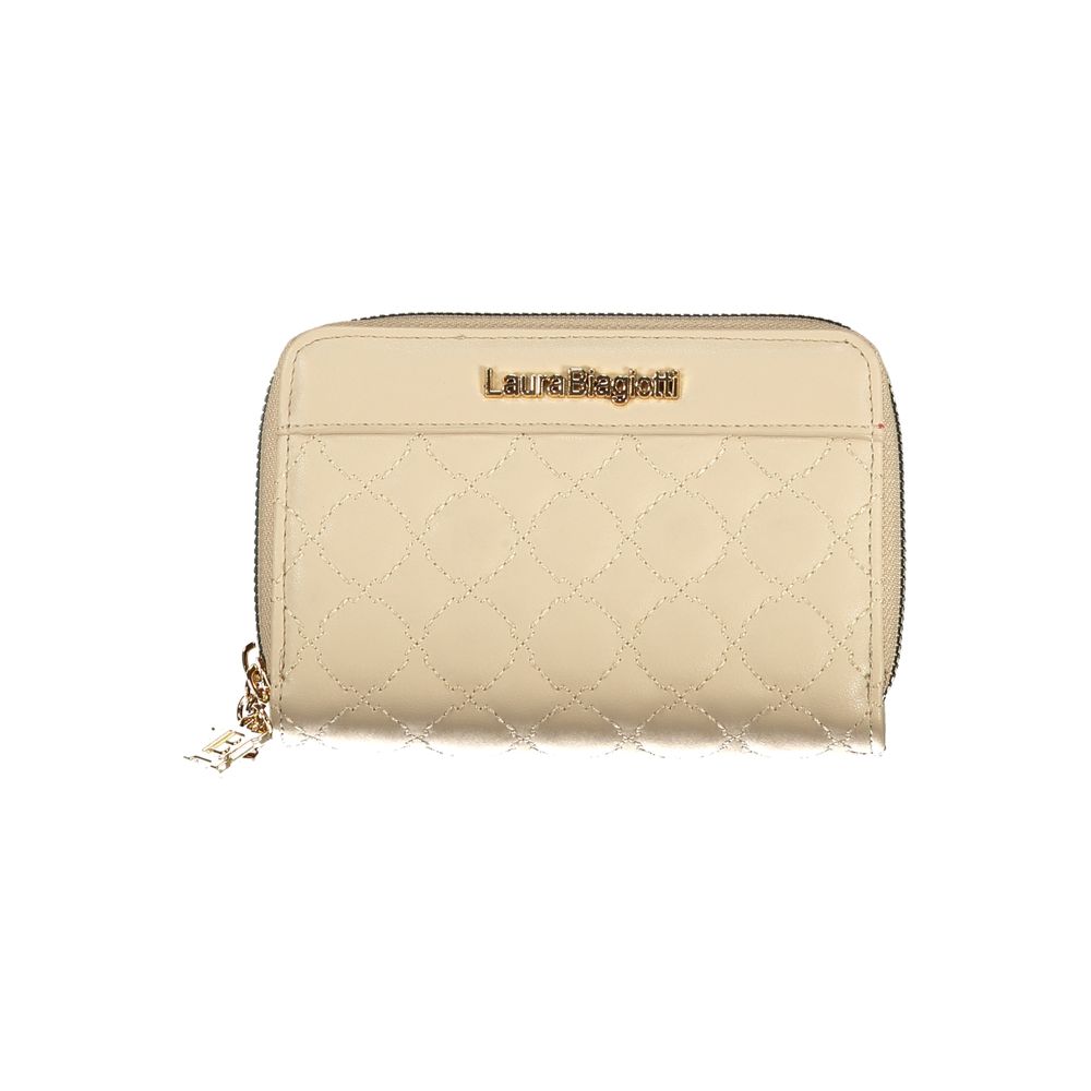 Laura Biagiotti Beige Polyethylen Damenbörse
