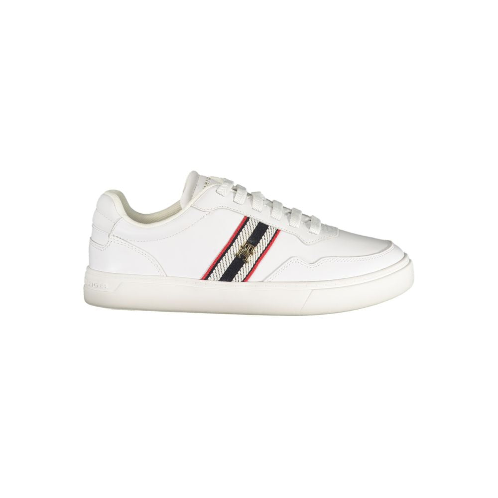 Tommy Hilfiger Weiße Leder-Sneaker für Damen