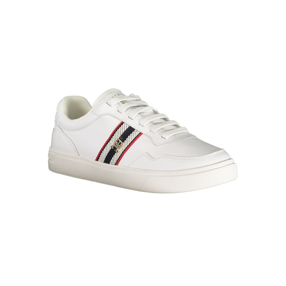 Tommy Hilfiger Weiße Leder-Sneaker für Damen