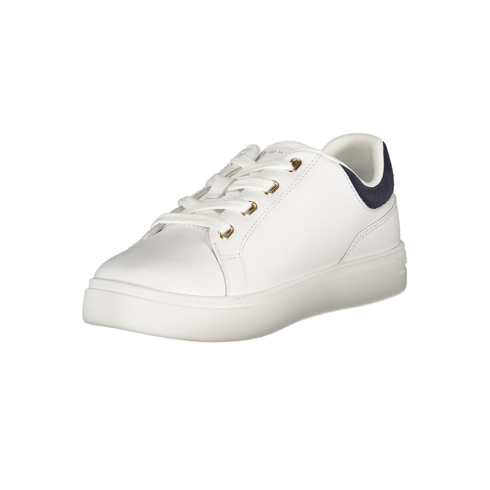 Tommy Hilfiger Weiße Leder-Sneaker für Damen