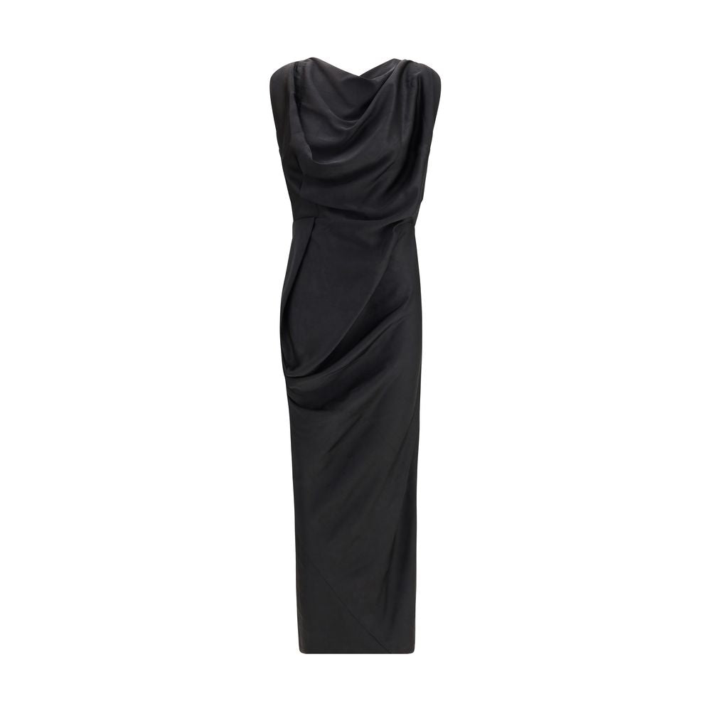 Vivienne Westwood Schwarzes Polyester-Cocktailkleid
