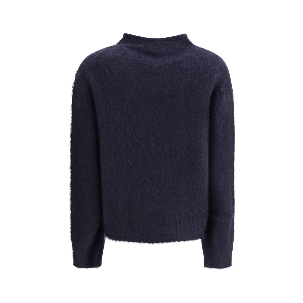 Max Mara Blauer Polyamid-Pullover