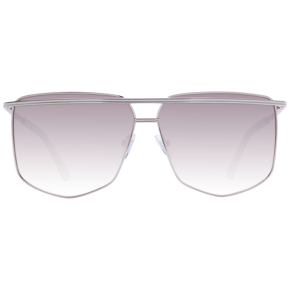 Guess Silberne Sonnenbrille mit Metallrahmen