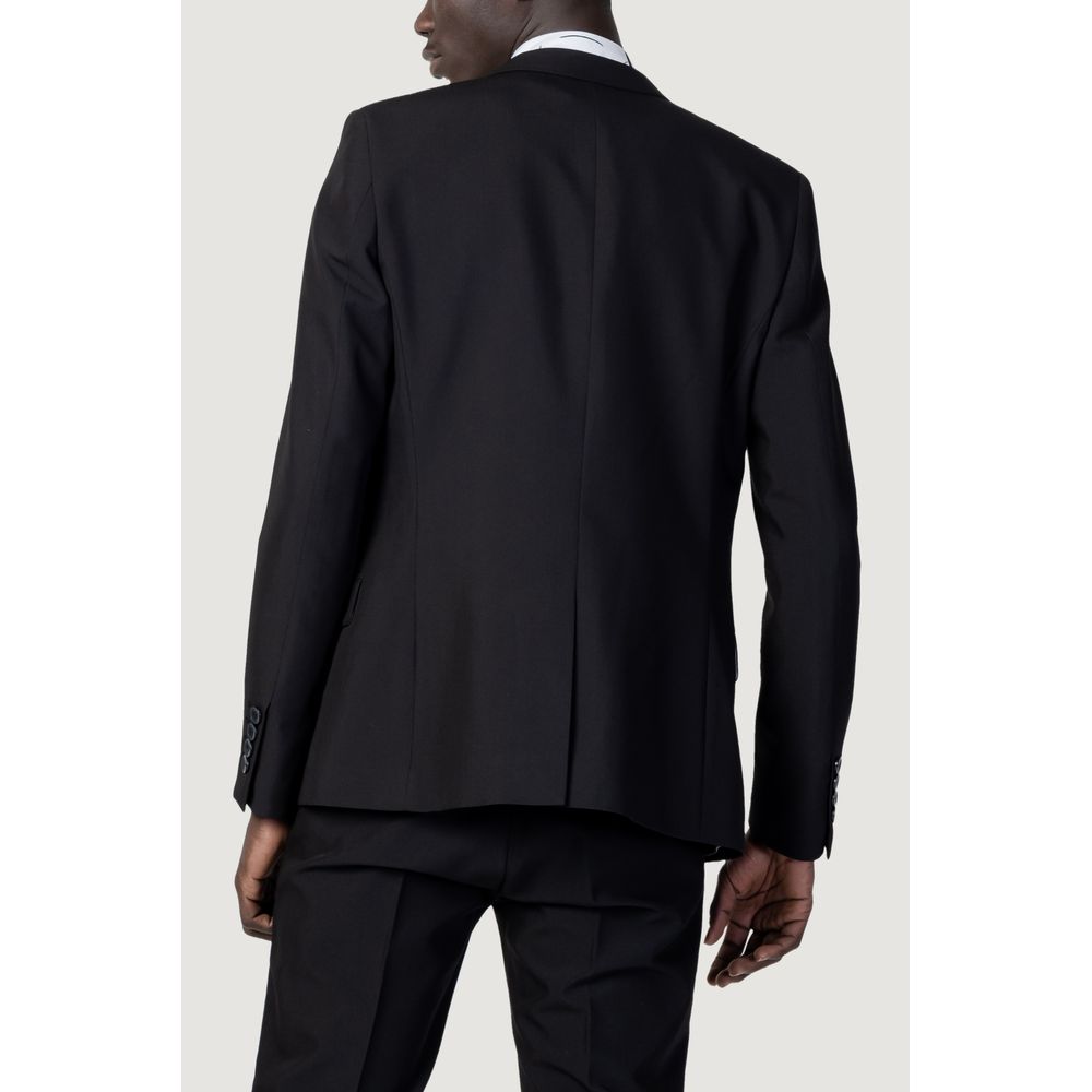 Antony Morato Schwarzer Polyester-Blazer