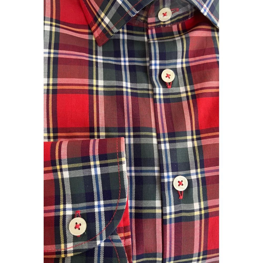 Baldinini Trend Baumwollhemd in Multicolor