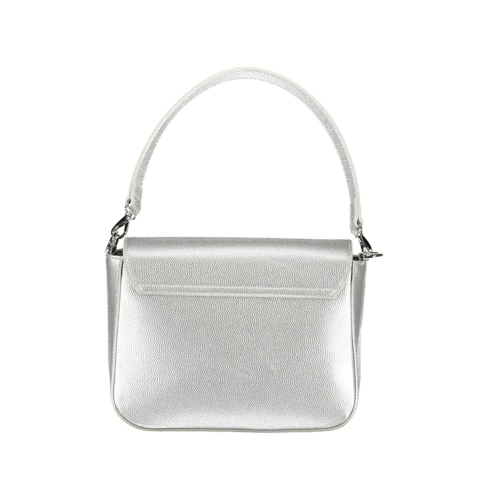 Mario Valentino Argento Polyurethane Women Handbag